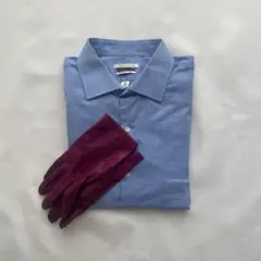 【8/21まで】 sax-blue vintage cotton shirts