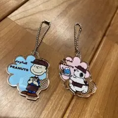 PEANUTS Joyfull アクリルキーホルダー 2個セット