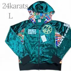 【未使用品】24karats EXILE コラボジャージ　ベロア　タグ付き　L
