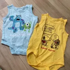 モンスターズインク.スヌーピー肌着セット
