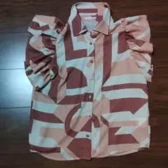 ヒラヒラシャツ美品