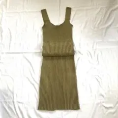archi アーキ　ニット　ワンピース