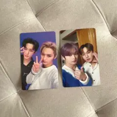 Stray Kids FC限定 B賞 ユニット トレカ リノ＆チャンビン