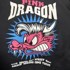 CREAM SODAリーゼントドラゴンTシャツ