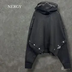 ♡ナージー NERGY【F】ダブルラッセルフーディプルオーバー シアー パーカー