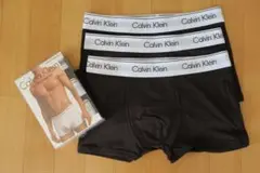 Calvin Klein ボクサーパンツ 3枚セット 黒