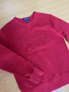 Polo Ralph Lauren レッド トレーナー M (10-12)