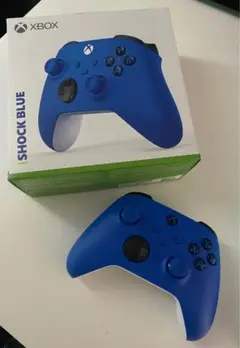 美品 純正 XBOX ワイヤレス コントローラー ブルー