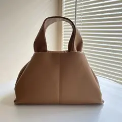 ベージュ ハンドバッグ 新品未使用