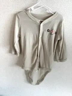 さくらんぼ　くま　ロンパース 80cm