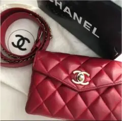 CHANEL シャネルマトラッセウエストポーチ