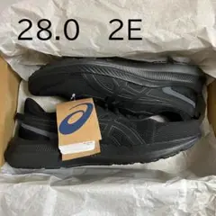 未使用 アシックス JOLT5 28.0cm 2E 黒 ブラック ジョルト5