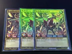 花牙消のヒマワリ　スーパー3枚　遊戯王ラッシュデュエル