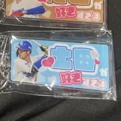 中日ドラゴンズ　2025年ドームガチャ　推し選手ホルダー　土田龍空選手