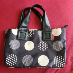 未使用品！salon de RUBAN トートバッグ　ドット柄