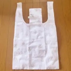 ジェラートピケ　くま柄　エコバッグ