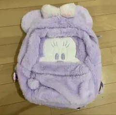 美品　新品　ディズニー ミニー　ボア　耳付きリュック