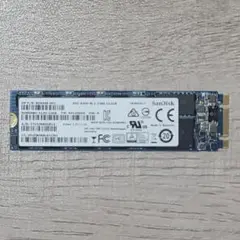 健康状態98％ SanDisk M.2 SATA SSD 512GB※ネジ付き㉕
