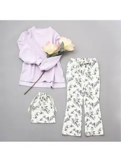 Francfranc ダンボールニットパジャマ　ルームウェア