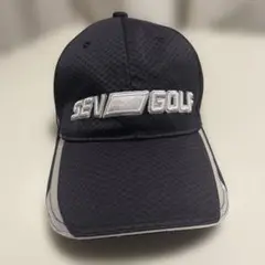 SEV GOLF セブゴルフ メッシュキャップ ブラック