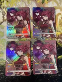 UNION ARENA コードギアス カレン ユニチケ 4枚