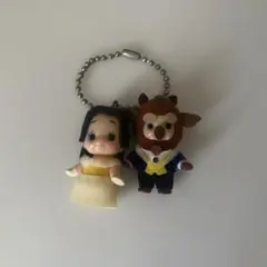 美女と野獣 ミニフィギュア キーホルダー