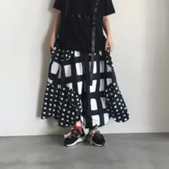 frankygrow フランキーグロウ　ミックスチェック　L　130　キッズ