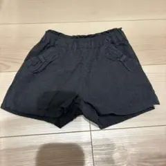 BEBE 黒 ショートパンツ 90-100 リボン