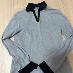 LACOSTE グレー ポロシャツM
