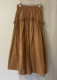ビットコ　フリルワイドパンツ