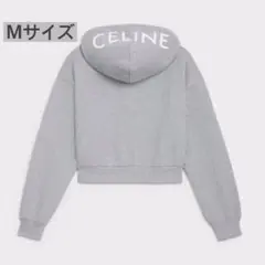 セリーヌ レディース パーカー ロゴ 希少 ブランド 羽織りCELINE