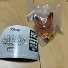 ディズニーキャラクター ファッションリングロイヤルクリア ニック ガチャ