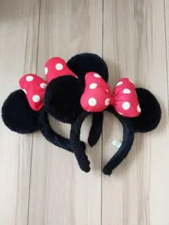 ミニーカチューシャ　ディズニーランド購入