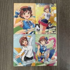 アイドルマスター ツアーズ 第2弾 カード 本田未央 4枚セット SR以下コンプ