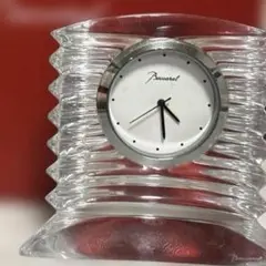 Baccarat クリスタル置時計
