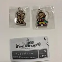 ガチャ　FF5 ピクセルリマスター めじるしチャーム　ガラフ　2種類　セット