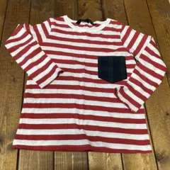 comechatto&closet 130 カムチャット　ボーダーロンT