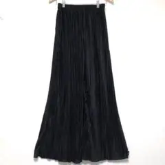プリーツパンツ・黒FREE
