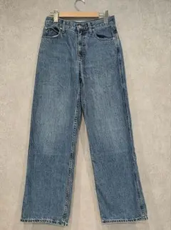 【UNIQLO】バギージーンズ 美品 24サイズ