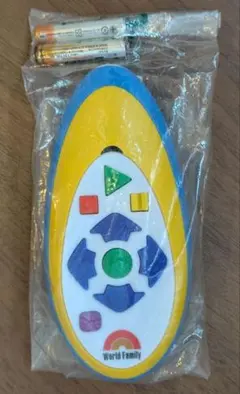 World Family リモコン 未使用電池付き