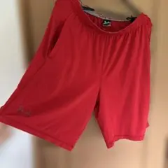Under Armour HeatGear レッド ハーフパンツ LG