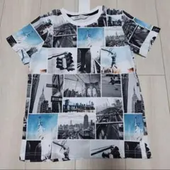 H＆M エイチアンドエム Tシャツ 総柄