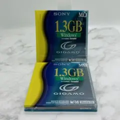 SONY 1.3GB MOディスク EDM-G13CDF 2枚セット