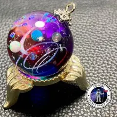 大玉 宇宙玉レジン惑星 虹色銀河12色