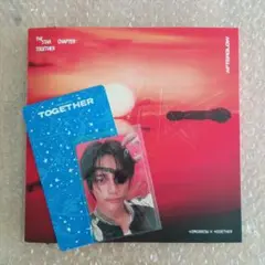 開封済 txt Together afterglow ボムギュ CD 封入トレカ