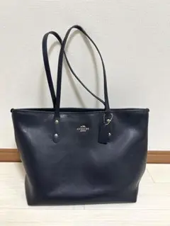 COACH ネイビートートバッグ