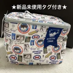 ★新品未使用タグ付★名探偵コナン　プレミアムバニティポーチホワイト