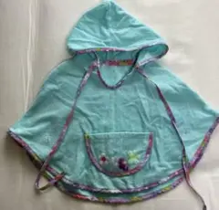 【美品】fafa ケープ　ポンチョ　バスタオル