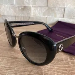 新品✨GUCCI グッチ サングラス GG インターロッキング ブラック