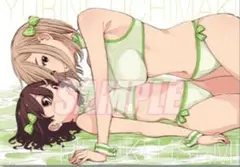 この美術部には問題がある！B賞 A3クリアポスター 宇佐美みずき&内巻ゆりね
